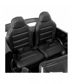 Voiture électrique 2 places  2x12V Mercedes SLS AMG GT R Noir - Pack Luxe