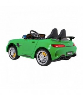 Voiture électrique 2 places  2x12V Mercedes SLS AMG GT R Verte - Pack Luxe
