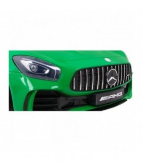 Voiture électrique 2 places  2x12V Mercedes SLS AMG GT R Verte - Pack Luxe