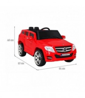 Voiture électrique 12V City Rider Rouge