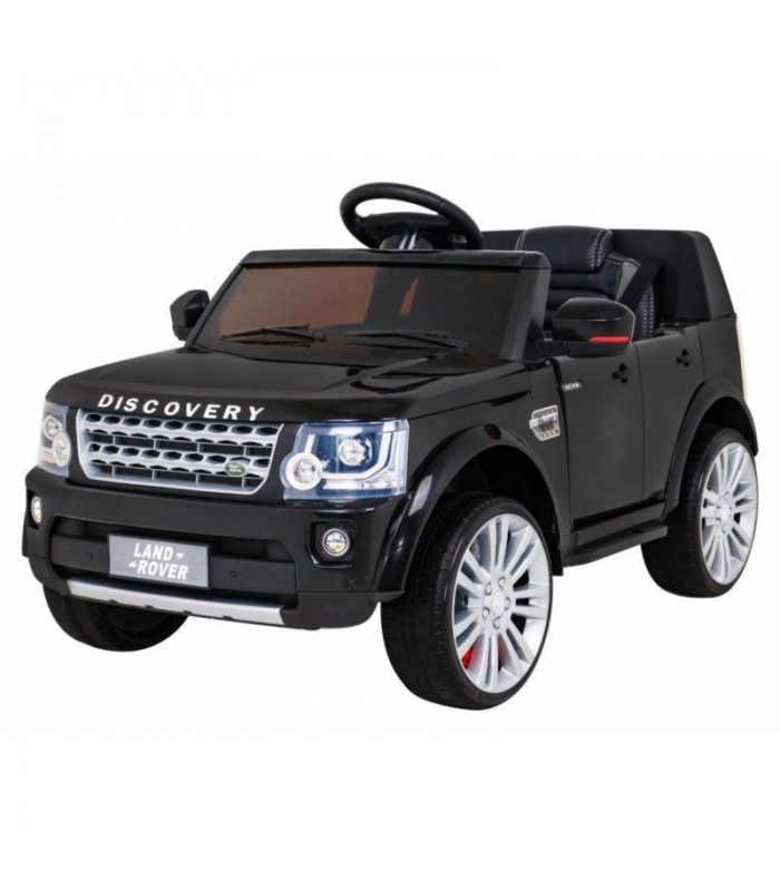 Voiture électrique 12V Land Rover Discovery Noir - Pack Luxe