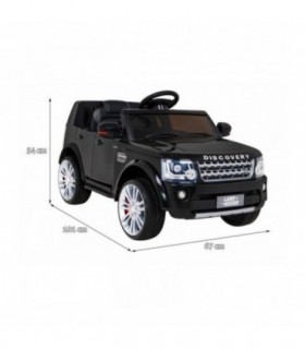 Voiture électrique 12V Land Rover Discovery Noir - Pack Luxe