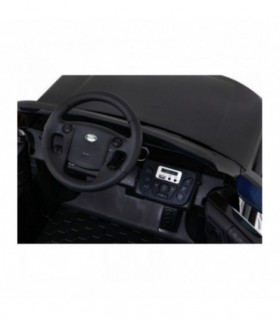 Voiture électrique 12V Land Rover Discovery Noir - Pack Luxe