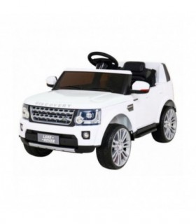 Voiture électrique 12V Land Rover Discovery Blanc - Pack Luxe