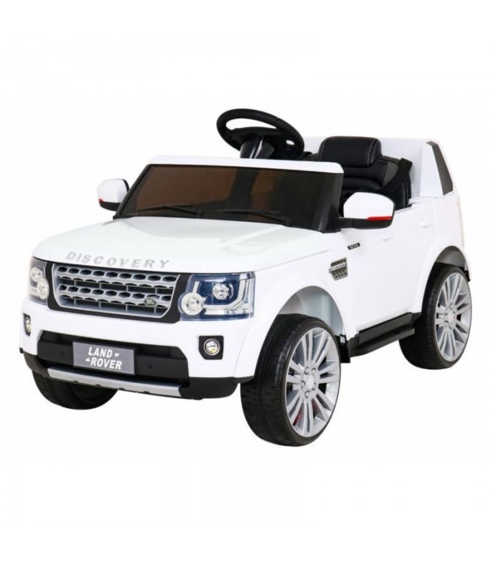 Voiture électrique 12V Land Rover Discovery Blanc - Pack Luxe