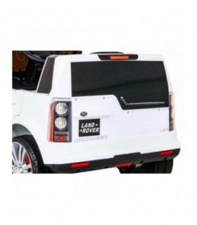 Voiture électrique 12V Land Rover Discovery Blanc - Pack Luxe