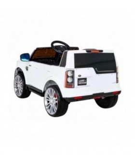 Voiture électrique 12V Land Rover Discovery Blanc - Pack Luxe