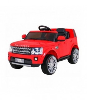 Voiture électrique 12V Land Rover Discovery Rouge - Pack Luxe