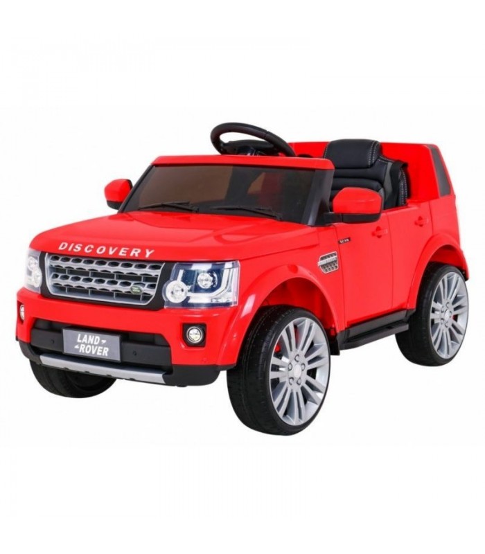 Voiture électrique 12V Land Rover Discovery Rouge - Pack Luxe
