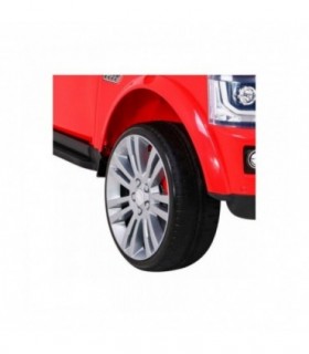 Voiture électrique 12V Land Rover Discovery Rouge - Pack Luxe