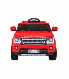 Voiture électrique 12V Land Rover Discovery Rouge - Pack Luxe