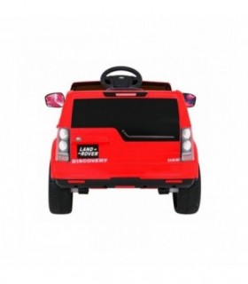Voiture électrique 12V Land Rover Discovery Rouge - Pack Luxe