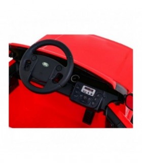 Voiture électrique 12V Land Rover Discovery Rouge - Pack Luxe