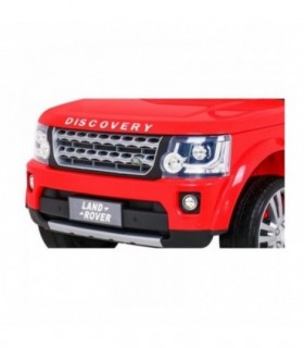 Voiture électrique 12V Land Rover Discovery Rouge - Pack Luxe