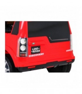 Voiture électrique 12V Land Rover Discovery Rouge - Pack Luxe