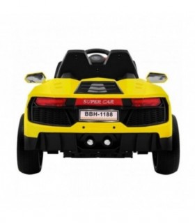 Voiture électrique 12V Future Jaune