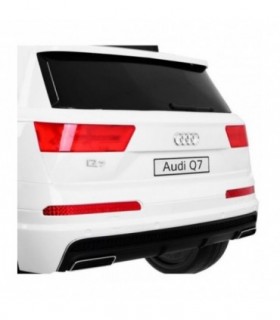 Voiture électrique 12V Audi Q7 Blanche - Pack Luxe