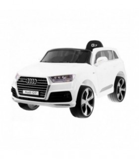 Voiture électrique 12V Audi Q7 Blanche - Pack Luxe