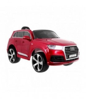 Voiture électrique 12V Audi Q7 Rouge Métallisée - Pack Luxe