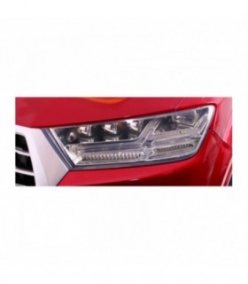 Voiture électrique 12V Audi Q7 Rouge Métallisée - Pack Luxe