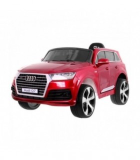 Voiture électrique 12V Audi Q7 Rouge Métallisée - Pack Luxe