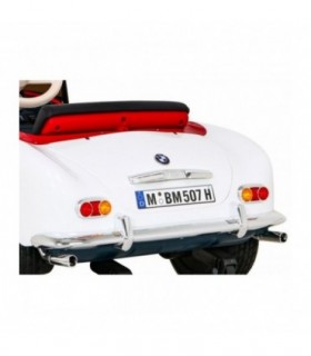 Voiture électrique 12V BMW 507 retro Blanche - Pack Luxe
