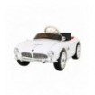 Voiture électrique 12V BMW 507 retro Blanche - Pack Luxe