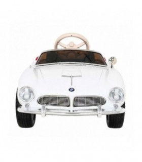 Voiture électrique 12V BMW 507 retro Blanche - Pack Luxe