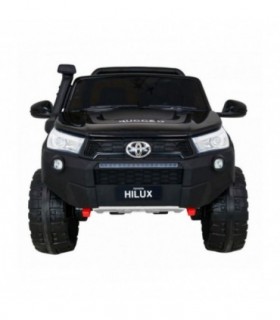 Voiture électrique 2 places 2 x 12V Toyota Hilux Noir - Pack Luxe