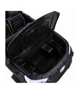 Voiture électrique 2 places 2 x 12V Toyota Hilux Noir - Pack Luxe