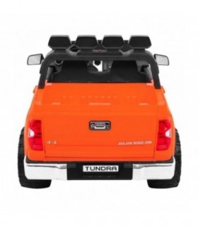 Voiture électrique 2 places 24V Toyota Tundra Orange - Pack Luxe