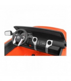 Voiture électrique 2 places 24V Toyota Tundra Orange - Pack Luxe