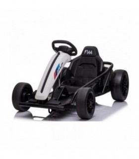 Kart électrique 24V Drift Master Blanc - Pack Evo