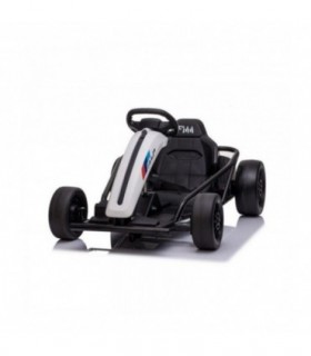 Kart électrique 24V Drift Master Blanc - Pack Evo