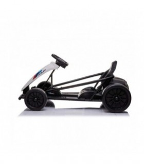 Kart électrique 24V Drift Master Blanc - Pack Evo