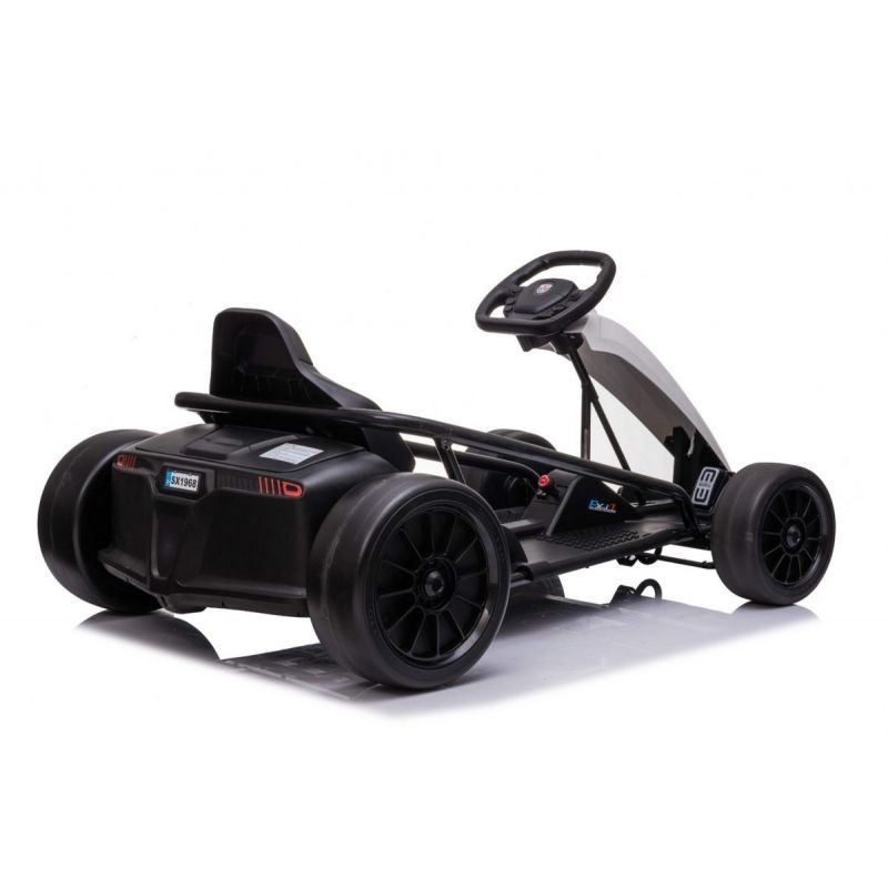 Kart électrique 24v drift fast 3 blanc - pack evo