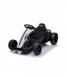 Kart électrique 24V Drift Master Blanc - Pack Evo