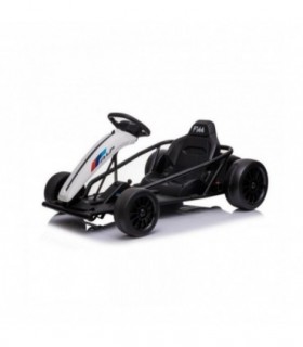 Kart électrique 24V Drift Master Blanc - Pack Evo