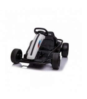 Kart électrique 24V Drift Master Blanc - Pack Evo