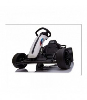 Kart électrique 24V Drift Master Blanc - Pack Evo