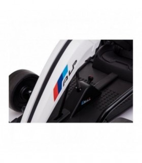 Kart électrique 24V Drift Master Blanc - Pack Evo