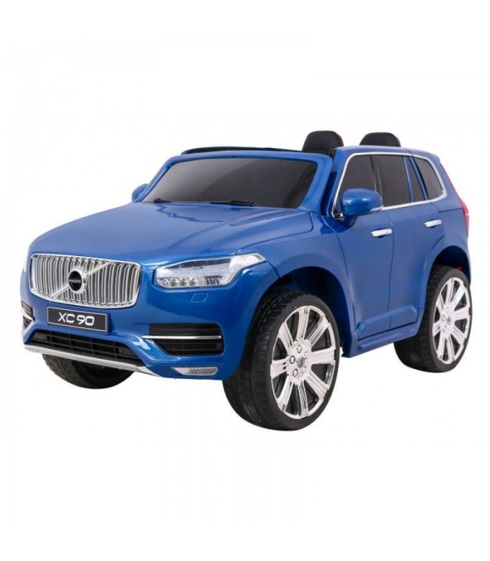 Voiture électrique 2 places 12V Volvo XC90 Bleu Métallisé - Pack Luxe
