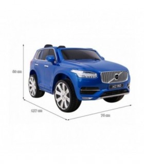 Voiture électrique 2 places 12V Volvo XC90 Bleu Métallisé - Pack Luxe
