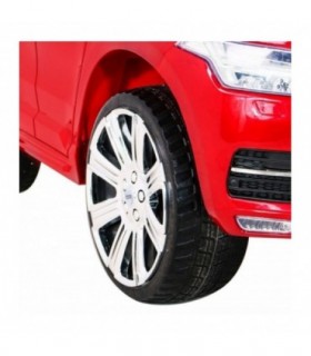 Voiture électrique 2 places 12V Volvo XC90 Rouge Métallisé - Pack Luxe