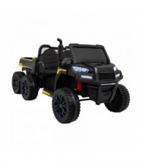 Camion électrique 2 places 2 x 12V A730 Noir - Pack Luxe