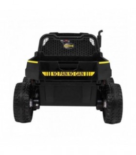 Camion électrique 2 places 2 x 12V A730 Noir - Pack Luxe