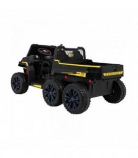 Camion électrique 2 places 2 x 12V A730 Noir - Pack Luxe