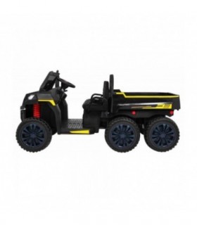 Camion électrique 2 places 2 x 12V A730 Noir - Pack Luxe