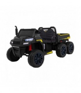 Camion électrique 2 places 2 x 12V A730 Noir - Pack Luxe