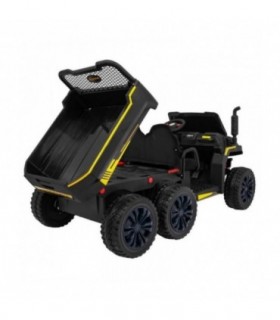 Camion électrique 2 places 2 x 12V A730 Noir - Pack Luxe